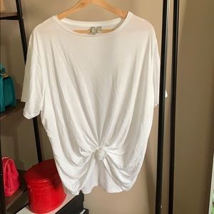 ASOS curve white tee